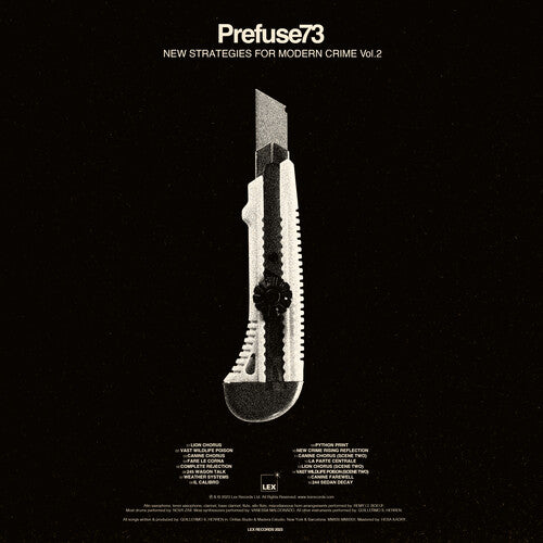 Prefuse 73 - New Strategies For Modern Crime Vol. 2 - Music CD