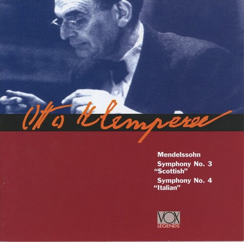 Klemperer,otto - Mendelssohn Symphonies 3&4 - Music CD