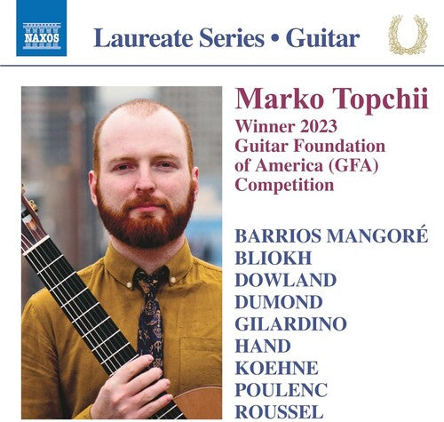 Bliokh / Dowland / Topchii - Guitar Recital - Marko Topchii - Music CD