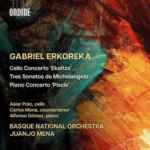 Erkoreka / Mena / Basque National Orchestra - Cello Concerto Tres Sonetos De Michelangelo - Music CD