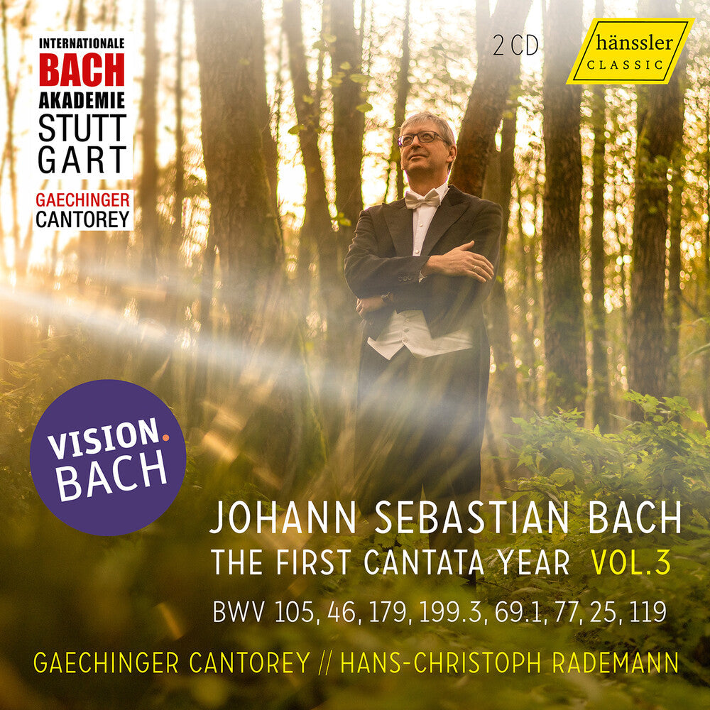J Bach .S. / Feuersinger / Berndt - Vision Bach, Vol. 3 Music CD