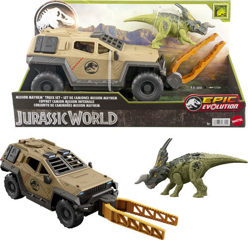 Jurassic World - Jw Mission Mayhem Truck Set - Collectibles