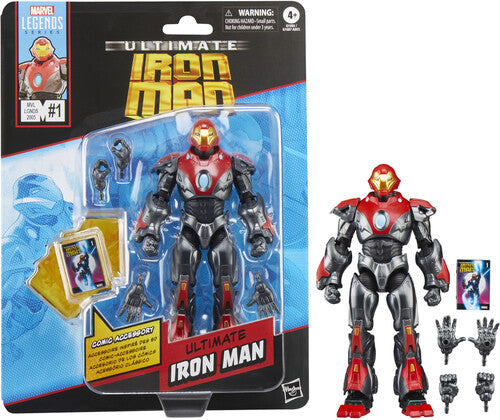 Mvl Legends Mini Comics Ultimate Ironman - Mvl Legends Mini Comics Ultimate Ironman - Collectibles