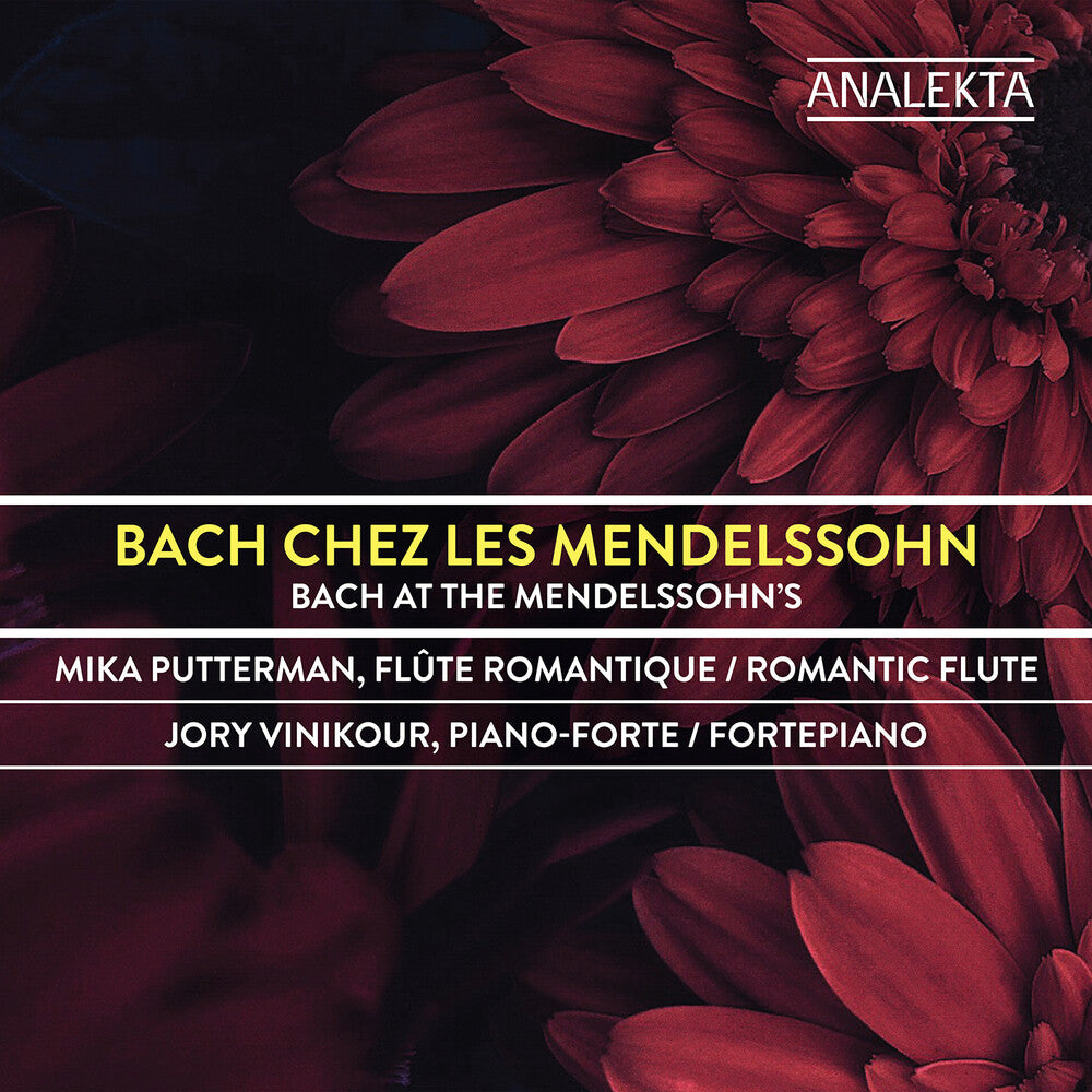 Mika Putterman / Vinikour,Jory - Bach Chez Les Mendelssohn Music CD