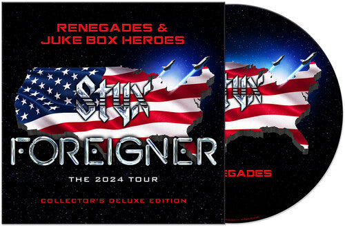 Styx & Foreigner - Renegades & Juke Box Heroes - Vinyl Record