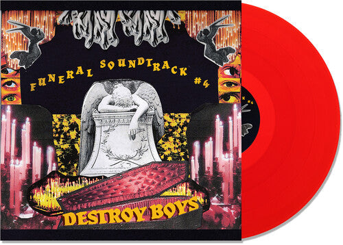 Destroy Boys - Funeral Soundtrack 4 - Transparent Red - Vinyl Record