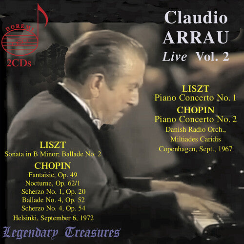 Chopin / Liszt / Danish Radio Orchestra - Claudio Arrau Live, Vol. 2 - Music CD