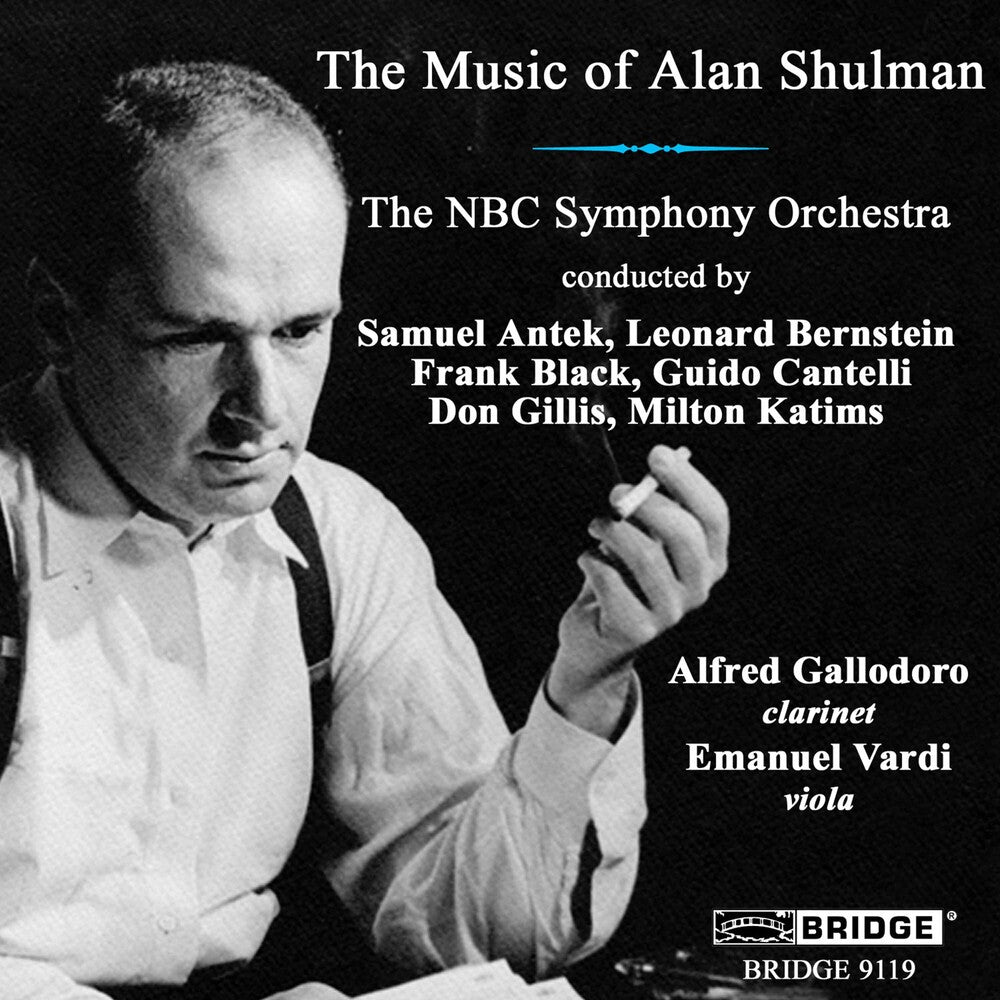 NBC Symphony Orchestra - Music of Alan Shulman Music CD