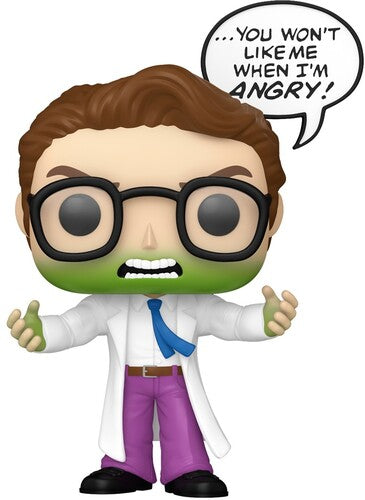 Pop Marvel - Funko Pop Marvel Bruce Banner Dont Make Me Angry - Collectibles