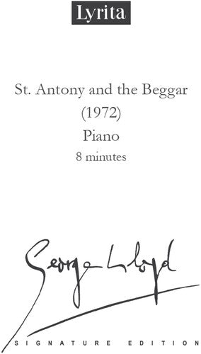 Lloyd,george - St. Antony & The Beggar For Solo Piano - Special Products