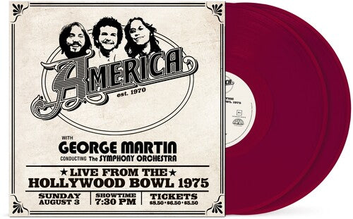 America - America: Live At The Hollywood Bowl 1975 - Vinyl Record