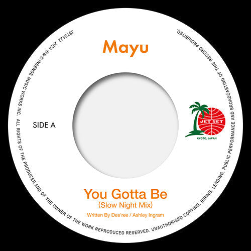 Mayu - You Gotta Be (slow Night Mix) / Eh Eh (nothing - Vinyl Record