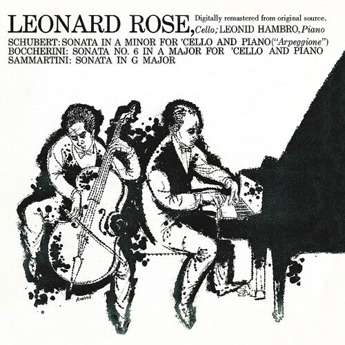 Rose,leonard / Hambro,leonid - Rose Plays Schubert Boccherini & Sammartini - Music CD