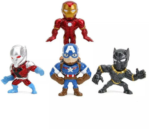 2.5 Metals Marvel 4 Pk - 2.5 Metals Marvel 4 Pk - Collectibles