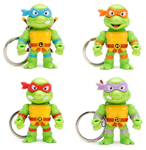 2.5 Metals Tmnt 4 Pk (keychains) - 2.5 Metals Tmnt 4 Pk (keychains) - Collectibles