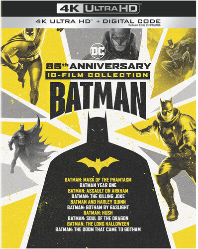 Batman 10-film Collection: 85th Anniversary - Batman 10-film Collection: 85th Anniversary - UHD