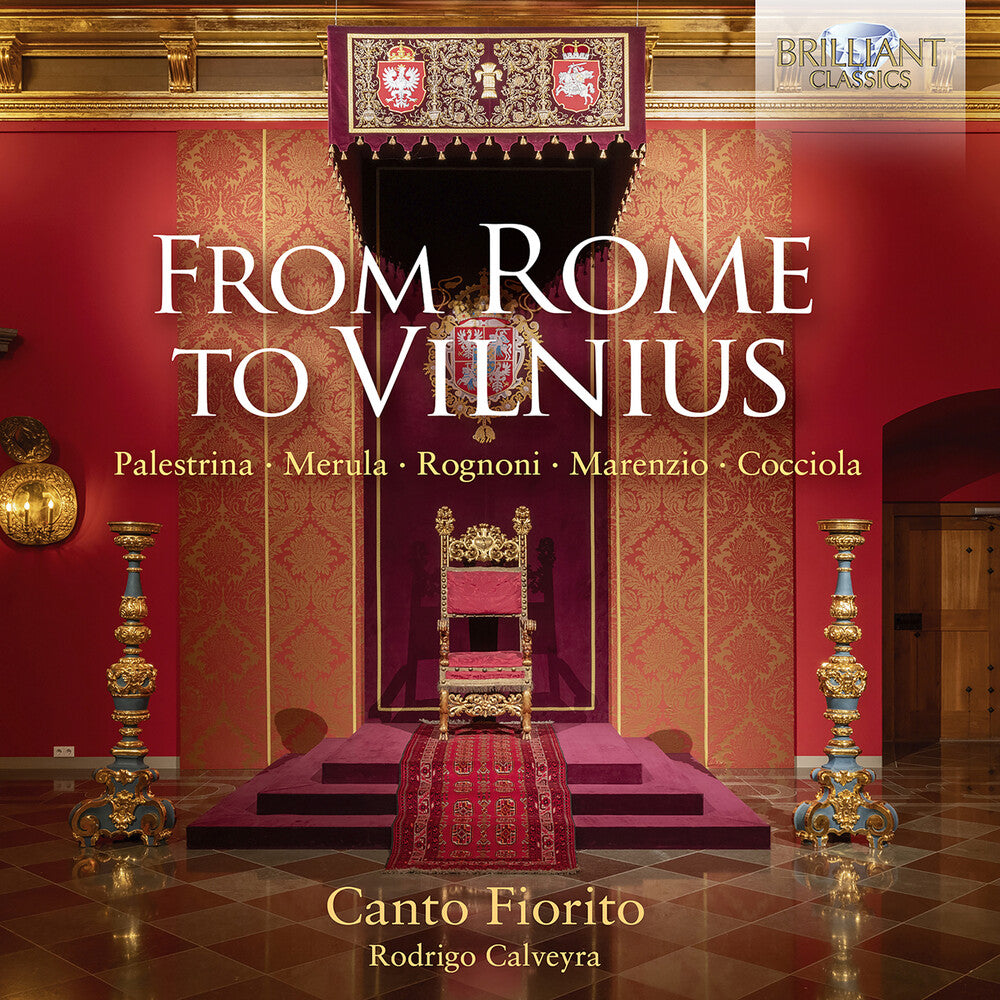 Anerio / Caro / Cocciola - From Rome To Vilnius Music CD
