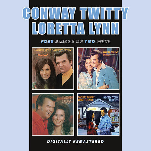 Twitty,conway / Lynn,loretta - Feelins / United Talent / Dynamic Duo / Honky - Music CD