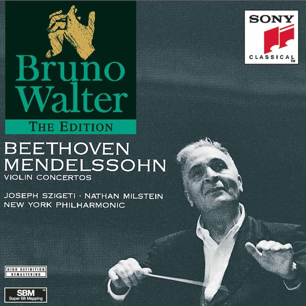 Bruno Walter - Beethoven, Mendelssohn: Violin Concertos Music CD