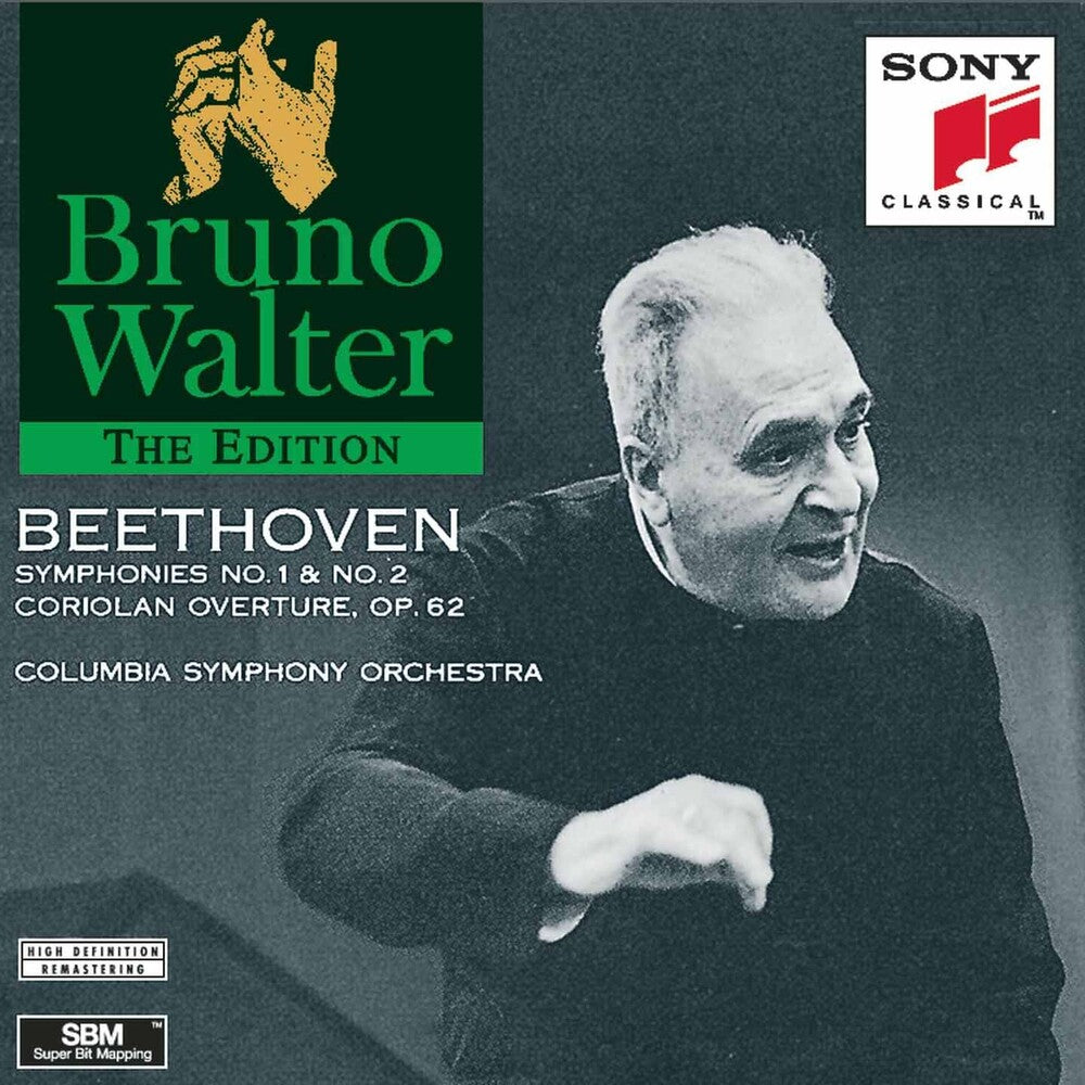 Beethoven / Walter / Columbia Symphony - Symphonies 1 & 2 Music CD