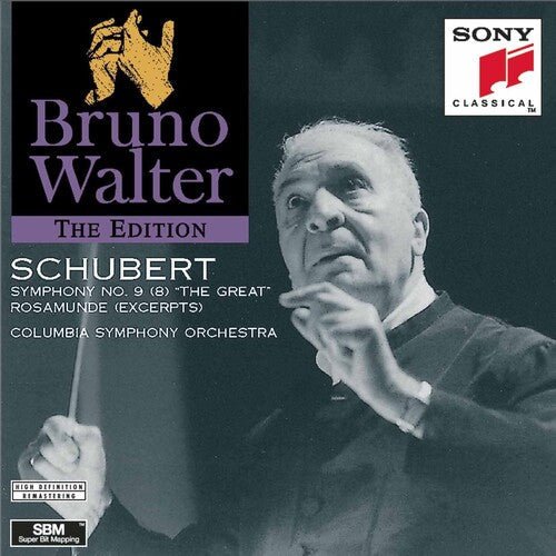 Schubert / Walter / Columbia Symphony - Symphony 9 / Rosamunde Excerpts - Music CD