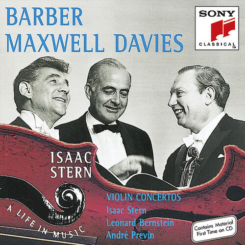 Barber / Davies / Stern / Previn / Bernstein - Violin Concertos - Music CD