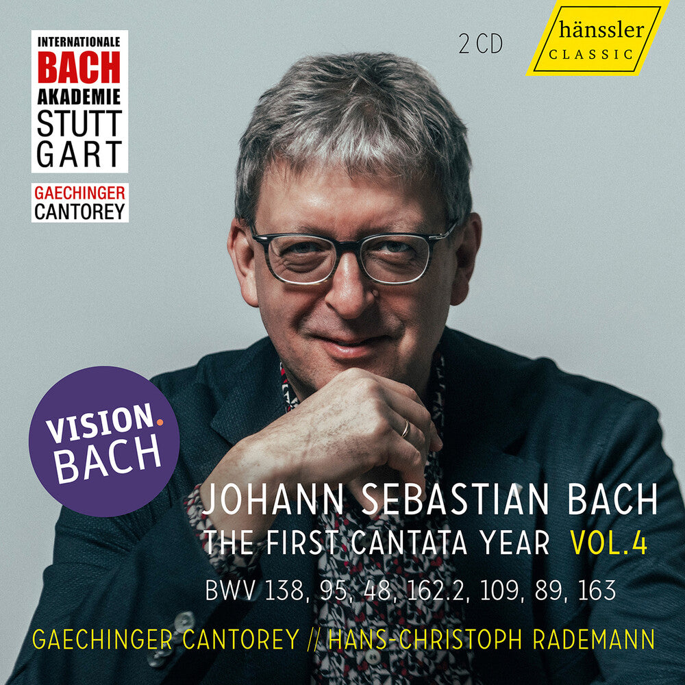 J Bach .S. / Cantorey - Vision Bach Vol. 4 - Bwv 138, 95, 48, 162.2, 109 Music CD