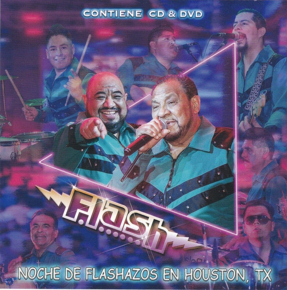 Grupo Flash - Noche De Flashazos En Houston Tx Music CD