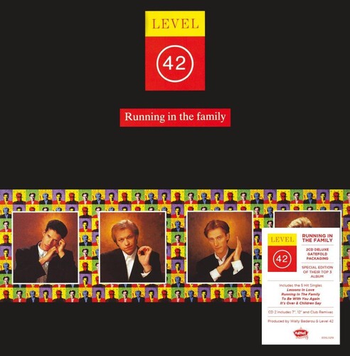 Level 42 - Running In The Family - Deluxe Gatefold Packaging - Music CD