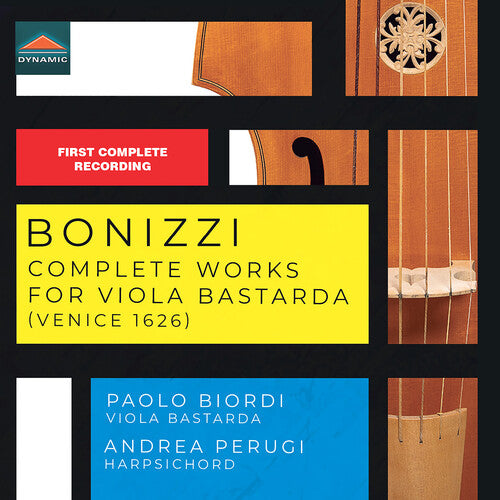 Bonizzi / Perugi / Biordi - Complete Works For Viola Bastarda (venice, 1626) - Music CD