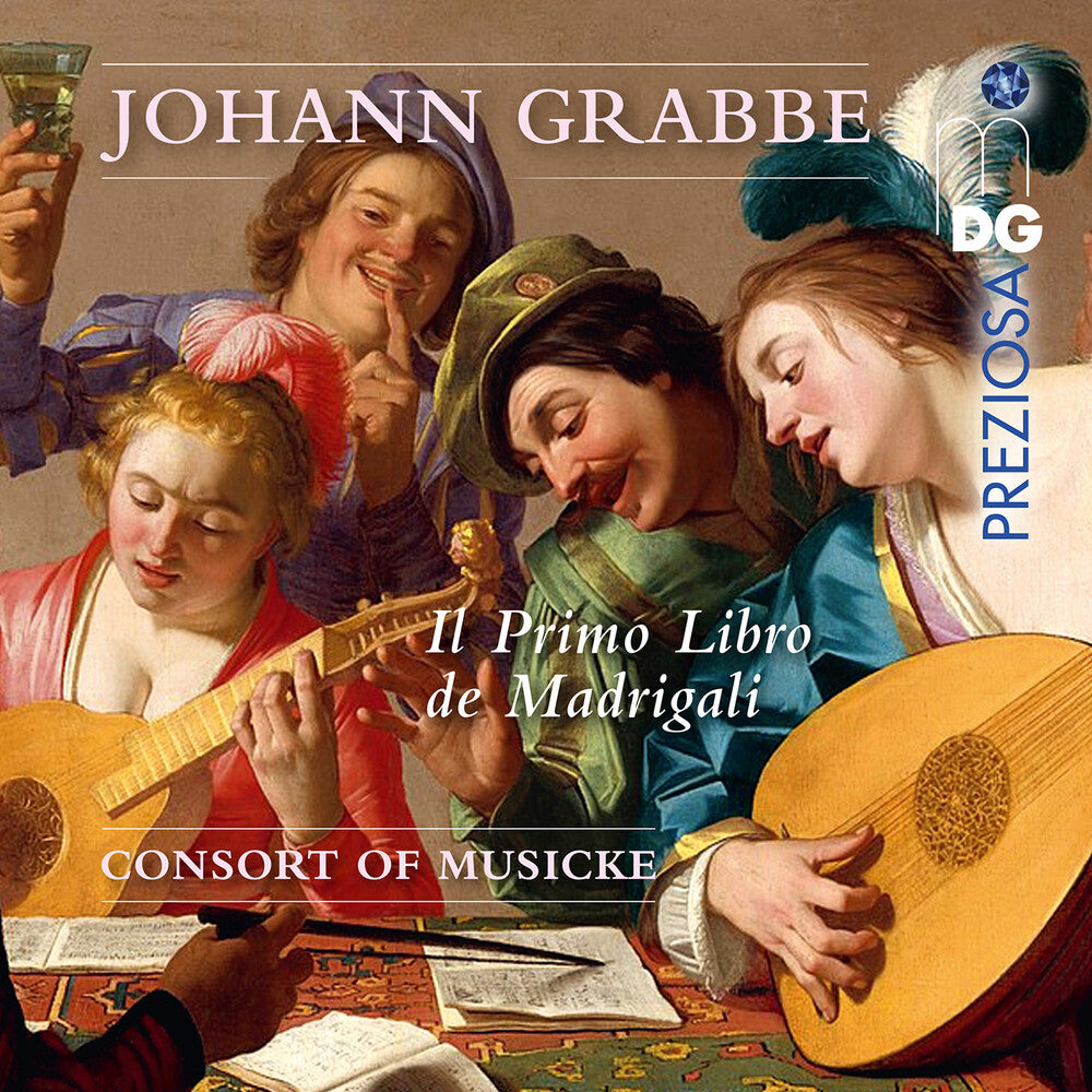 Grabbe / Consort Of Musicke - Il Primo Libro De Madrigali Music CD