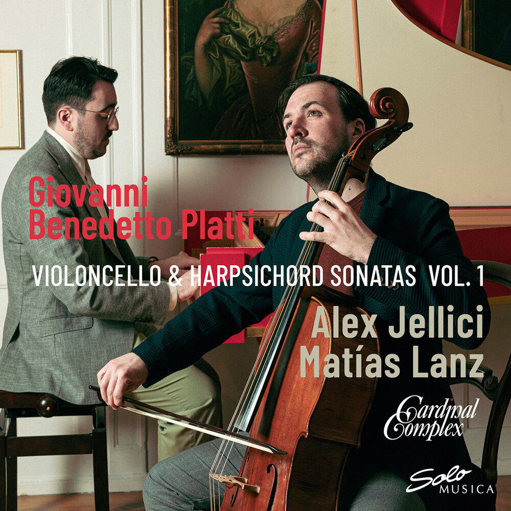 Platti / Lanz / Jellici - Violoncello & Harpsichord Sonatas, Vol. 1 Music CD