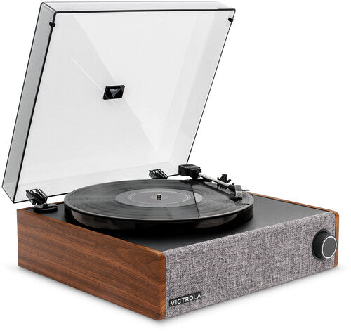 Victrola Eastwood Bluetooth Record Player Walnut (VTA-78WLN) - Turntable