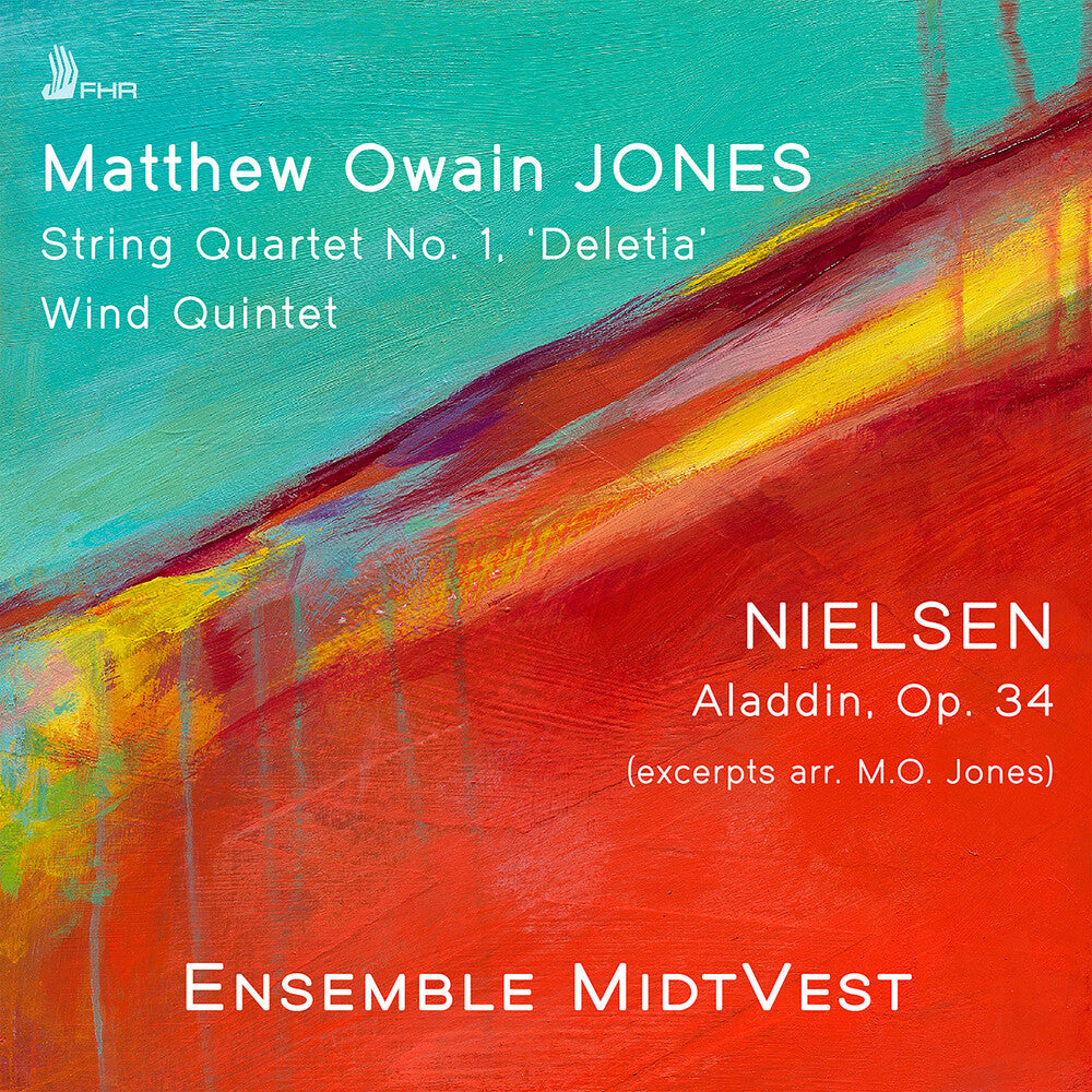 Jones / Nielsen / Ensemble Midtvest - String Quartet No. 1 Wind Quintet Nielsen: Aladdin Music CD