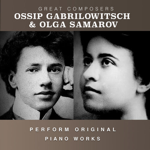 Gabrilowitsch,ossip / Samarov,olga - Condon Collection: Masters Of The Piano Roll - Music CD