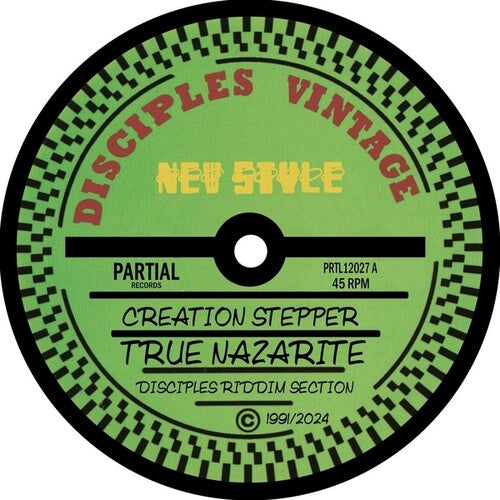 Creation Stepper / Disciples Riddim Section - True Nazarite - Vinyl Record