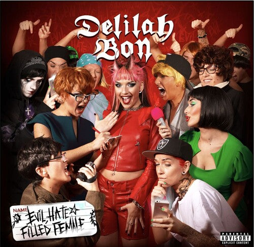 Delilah Bon - Evil Hate Filled Female - Music CD