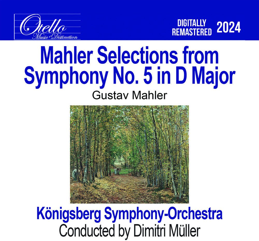 Konigsberg Symphony Orchestra - Mahler - Selections From Symphony No. 5 In D Major Music CD
