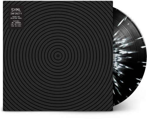 Syml - Infinity - Black Ice With White Splatter - Vinyl Record