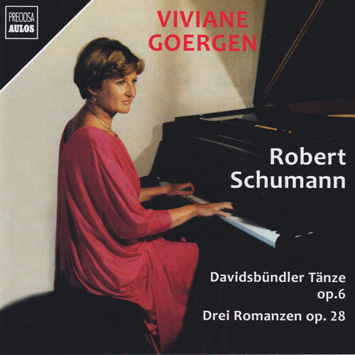 Schumann / Goergen - Davidsbundler Tanze Drei Romanzen - Music CD