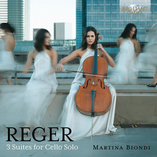 Reger / Biondi - 3 Suites For Cello Solo Op. 131c - Music CD