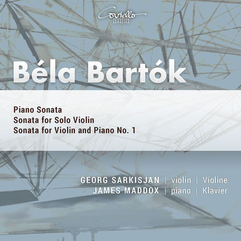 Bartok / Sarkisjan / Maddox - Works For Piano & Violin Music CD