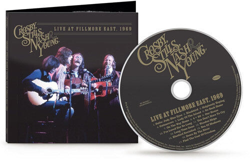Crosby Stills Nash & Young - Live At Fillmore East, 1969 - Music CD