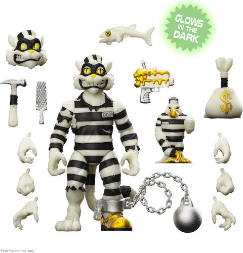 Tmnt Ultimates! - Scratch Cat (glow) - Tmnt Ultimates! - Scratch Cat (glow) - Collectibles