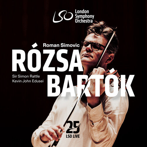Simovic,roman - Rozsa: Violin Concerto Bartok: Violin Con No. 2 - Super Audio CD
