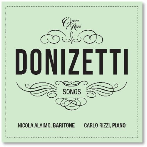 Alaimo,nicola - Donizetti: Songs Vol. 2 - Music CD