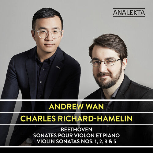 Wan,andrew / Richard-hamelin,charles - Sonates Pour Violon Et Piano 1 2 3 & 5 - Music CD