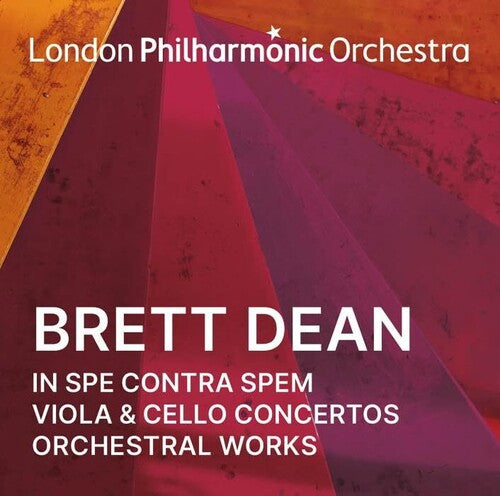 London Philharmonic Orchestra - Brett Dean: In Spe Contra Spem Viola & Cello - Music CD