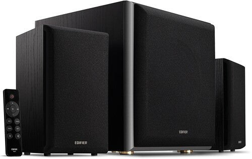 Edifier S351db Bt Bookshelf System Wsub 150w Blk - Edifier S351db Bt Bookshelf System Wsub 150w Blk - Speakers
