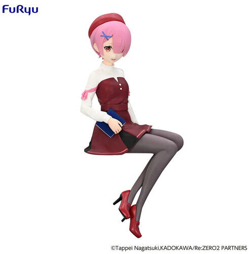 Furyu - Re:zero - Ram Book Girl Noodle Stopper Statue - Collectibles